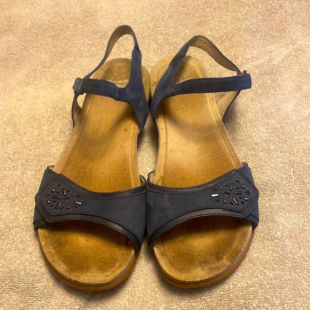 Suede sandals